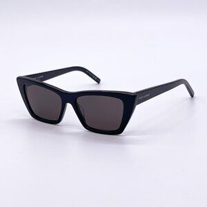 NEW SAINT LAURENT SAINT LAURENT MICA BLACK SUNGLASSES